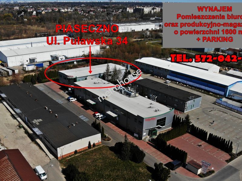 Biurowiec na wynajem, Grójecki, Piaseczno, Puławska