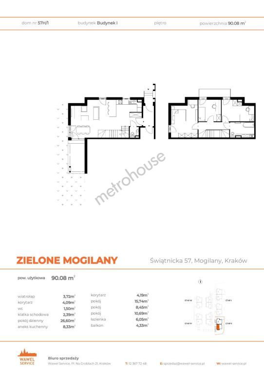 House  for sale, Krakowski, Mogilany