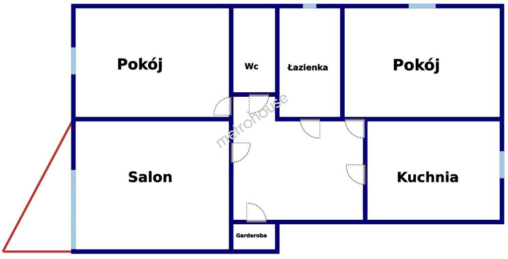 Flat  for sale, Łódź, Górna, Sczanieckiej