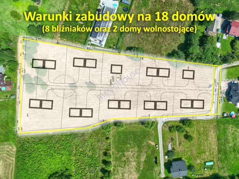 Działka na sprzedaż, Bielsko-Biała, Pisarska