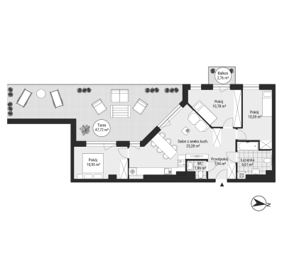 Sprzedaż Mieszkanie Koszutka, Katowice