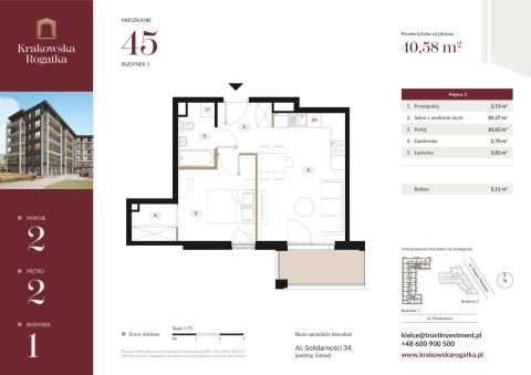 Sprzedaż Mieszkanie Miodowicza, Kielce