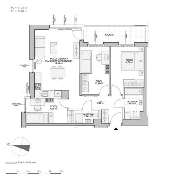 Sprzedaż Mieszkanie Kiełpinek, Gdańsk