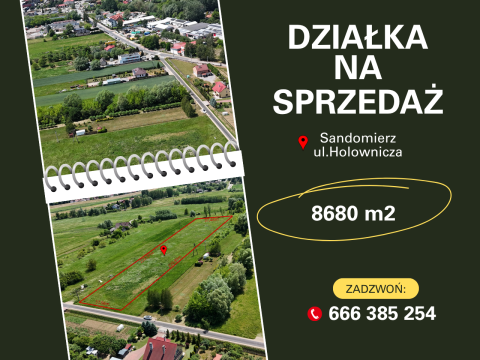 Sprzedaż Działka Holownicza, Sandomierz